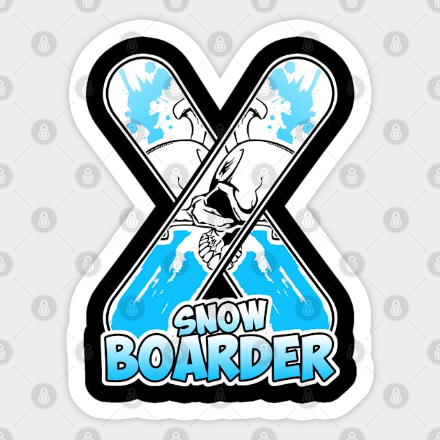 Snowboarder Sticker by Stoney09